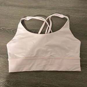 Lululemon strawberry milkshake sport bra size 8